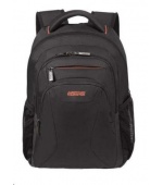 Samsonite American Tourister AT WORK lapt. backpack 13,3" - 14.1" Black/orange