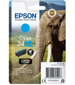 Epson Singlepack Cyan 24XL Claria Photo HD Ink