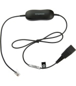 Jabra Smart Cord, QD-RJ10, 0,8m, straight