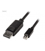 PREMIUMCORD Mini DisplayPort - DisplayPort V1.2 přípojný kabel M/M 3m