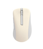 ASUS Wireless Mouse MD102/Kancelářská/Optická/Pro praváky/1 600 DPI/USB+BT/Béžová