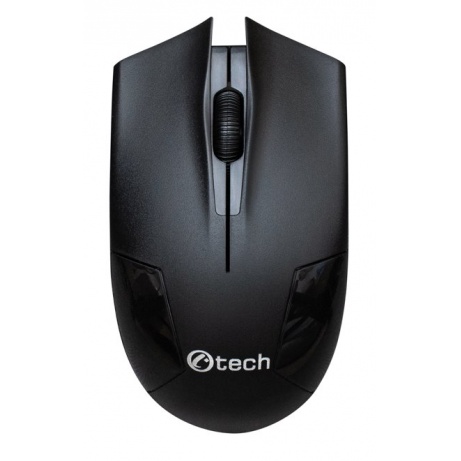 C-TECH WLM-08/Kancelářská/Optická/1 200 DPI/Bezdrátová USB/Černá