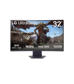 LG MT VA LCD LED 31,5" 32GS60QC - VA panel, 1ms, 180Hz, 2560x1440, HDMI, DP, zakriven, AMD freesync, HDR10, sRGB 99%