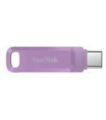 SanDisk Ultra Dual Drive Go/256GB/USB 3.2/USB-A + USB-C/Fialová