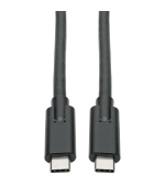 Tripplite Kabel USB-C (Samec/Samec), USB 3.1, Gen 1 (5Gb/s), 5A, kompatibilní Thunderbolt 3, 1.83m