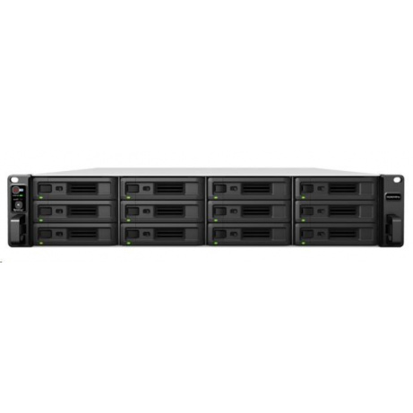 Synology RS3621RPxs RackStation (6C/XeonD-1531/2,2-2,7GHz/8GBRAM/12xSATA/2xUSB3.2/4xGbE/2xPCIe/RP)