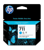 HP 711 Cyan DJ Ink Cart, 29 ml, 3-pack, CZ134A