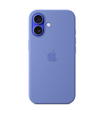 iPhone 16 Silicone Case with MS - Periwinkle