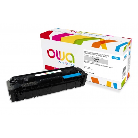 OWA Armor toner kompatibilní s HP CF401A, 1400st, modrá/cyan