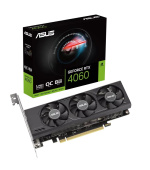 ASUS VGA NVIDIA GeForce RTX 4060 LP BRK OC 8G, 8G GDDR6, 2xDP, 2xHDMI