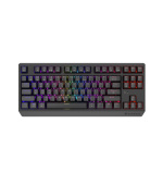 GENESIS herní klávesnice THOR 230/TKL/RGB/Outemu Panda/Bezdrátová USB + Bluetooth/US layout/Černá