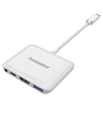 PremiumCord Převodník USB-C na HDMI2.0+USB3.0+Audio+PD (pro iPad Pro)