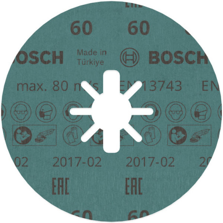 Bosch fíbrový kotouč PRO R780, X-Lock, 125 mm, P60