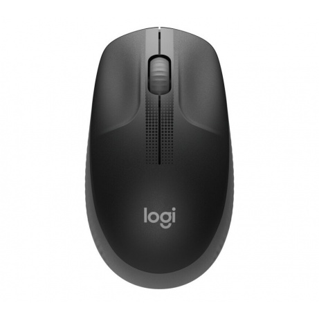 Logitech M190/Kancelářská/Optická/1 000 DPI/Bezdrátová USB/Černá