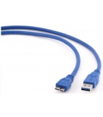 GEMBIRD Kabel USB 3.0 A-Micro B propojovací 1,8m (modrý)