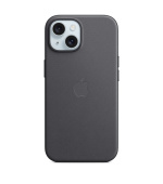 iPhone 15+ FineWoven Case with MS - Black