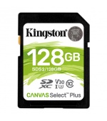 Kingston Canvas Select Plus U3/SDXC/128GB/UHS-I U3 / Class 10