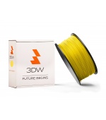 3DW - PLA filament 1,75mm žlutá, 0,5kg, tisk 190-210°C