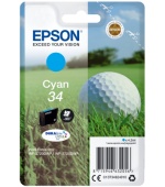 Epson Singlepack Cyan 34 DURABrite Ultra Ink