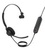 Jabra Engage 40 (Inline Link)/Mono/ANC/USB-C/Drát/MS/Černá