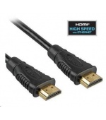 PREMIUMCORD Kabel HDMI - HDMI 0,5m (v1.4, 3D, zlacené kontakty, stíněný)