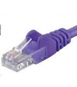 PREMIUMCORD Patch kabel UTP RJ45-RJ45 CAT5e 7m fialová