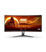 AOC/CU34G2XE-BK/34"/VA/3440x1440/144Hz/1ms/Blck-Red/3R