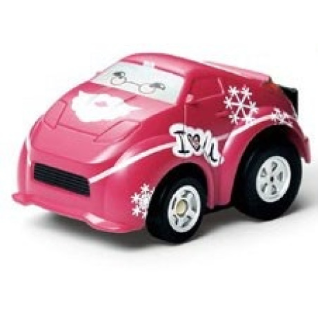 Siva RC hodinky auto Mini Smart 2in1 růžová