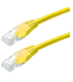 XtendLan patch kabel Cat5E, UTP - 2m, žlutý