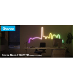 BAZAR - Govee Neon MATTER LED rohová lišta 5m - RGBIC - pošk. obal