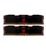 GOODRAM DIMM DDR4 16GB (Kit of 2) 3200MHz CL16 IRDM X, Černá