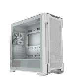 GIGABYTE PC Skříň GB-C102GI, Mid Tower, 2x USB3.0, Průhledná bočnice, 2x 120mm Fan, bílá