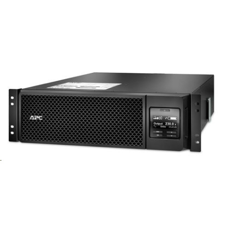 APC Smart-UPS SRT 5000VA RM 230V, On-Line, 3U, Rack Mount (4500W) - výstup klasické zásuvky C13 a C19