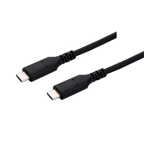 Kabel C-TECH USB 4.0, Type-C (CM/CM), PD 100W, 40Gbps, 0,5m, černý