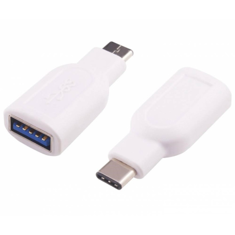 PremiumCord adaptér USB 3.1 konektor C - USB 3.0  A (M/F), OTG, bílá