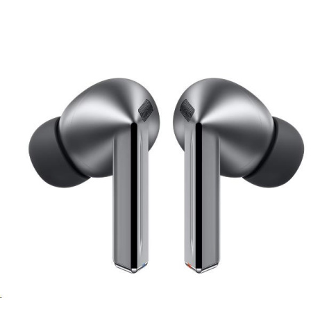 BAZAR - Samsung bluetooth sluchátka Galaxy Buds 3 Pro, EU, silver - Poškozený obal (Komplet)