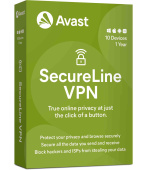 _Nová Avast SecureLine VPN Multi-device 10PC na 12 měsíců