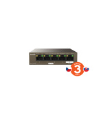 Tenda TEG1105PD PoE PD Gigabit switch, 1x PoE IN, 4x PoE OUT 802.3af, 5x 1 Gb/s, max. 30W, fanless