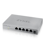 Zyxel XMG-105 5 Ports 2,5G + 1 SFP+ MultiGig unmanaged Desktop Switch