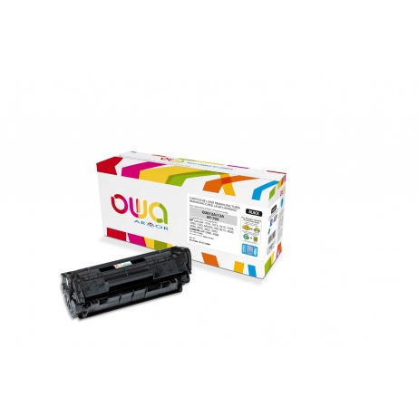 OWA Armor toner kompatibilní s HP LJ 101x, Q2612A, JUMBO, 4000st, černá/black