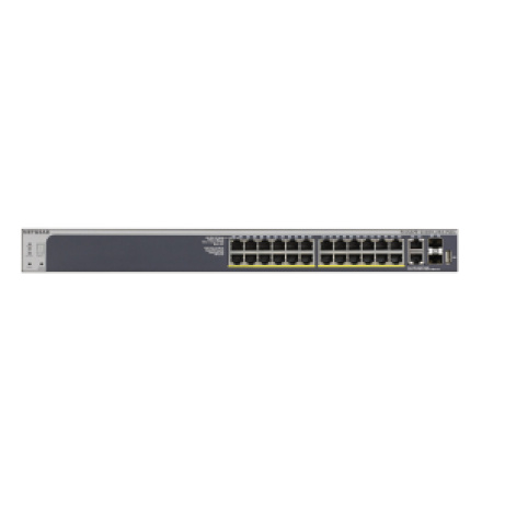 24P GE POE+ SMART SWITCH W/10G SFP+