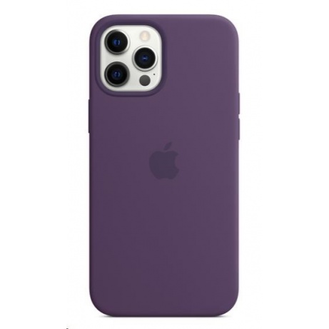 Apple Iphone 12 Pro Max Silicone Case With Magsafe Amethyst Bohemia Computers