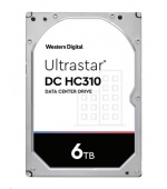 Western Digital Ultrastar® HDD 6TB (HUS726T6TAL5201) DC HC310 3.5in 26.1MM 256MB 7200RPM SAS 512E TCG P3 (GOLD SAS)