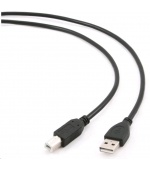 GEMBIRD Kabel USB 2.0 A-B propojovací 4,5m Professional (černý, zlacené kontakty)