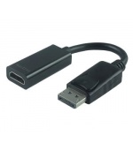 PremiumCord Adapter DisplayPort - HDMI, M/F,4K,30Hz, 20cm