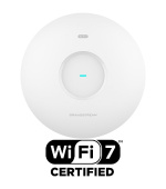 Grandstream GWN7670 AP, Wi-Fi 7, 802.11be, 2x2:2 MIMO s MLO, 4KQAM, MRU, 2x 2,5G Ethernet WAN/LAN