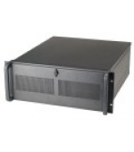 CHIEFTEC skříň Rackmount 4U ATX, UNC-410S-B-U3-OP, Black, bez zdroje