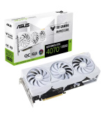 ASUS VGA NVIDIA GeForce RTX 4070 Ti SUPER TUF GAMING WHITE OC 16G, 16G GDDR6X, 3xDP, 2xHDMI