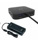 i-tec USB-C HDMI DP Docking Station, Power Delivery 100 W + Universal Charger 112 W