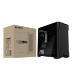 GIGABYTE C102 GLASS/Midi Tower/Transpar./Černá